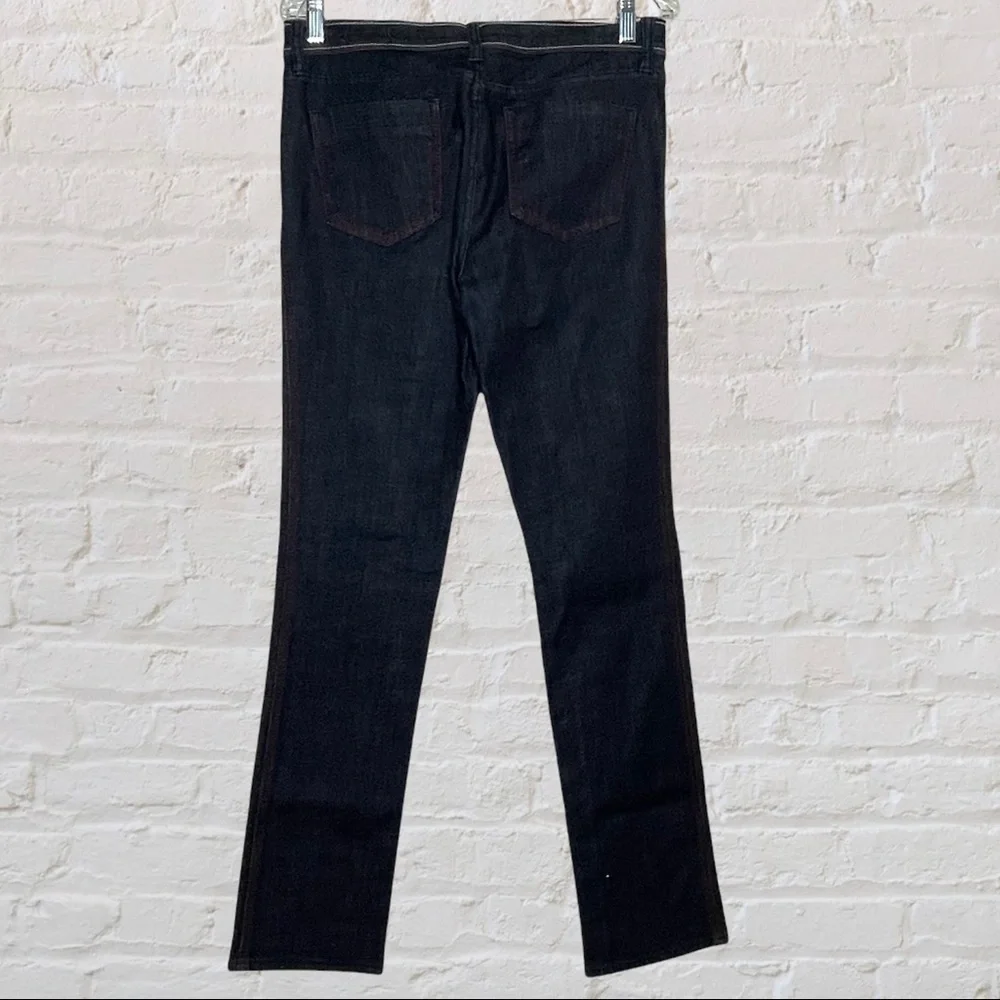 Tory Burch Starflower straight leg jeans 28